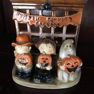 Halloween Yankee candle votive holder
